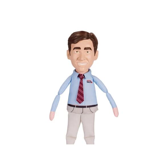 Andy Stitzer Shelf Talkers Talking Plush Pull String 12" The 40 Year Old Virgin - Picture 13 of 15